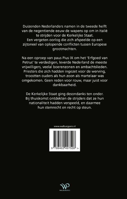 Achterkant van Soldaten van God