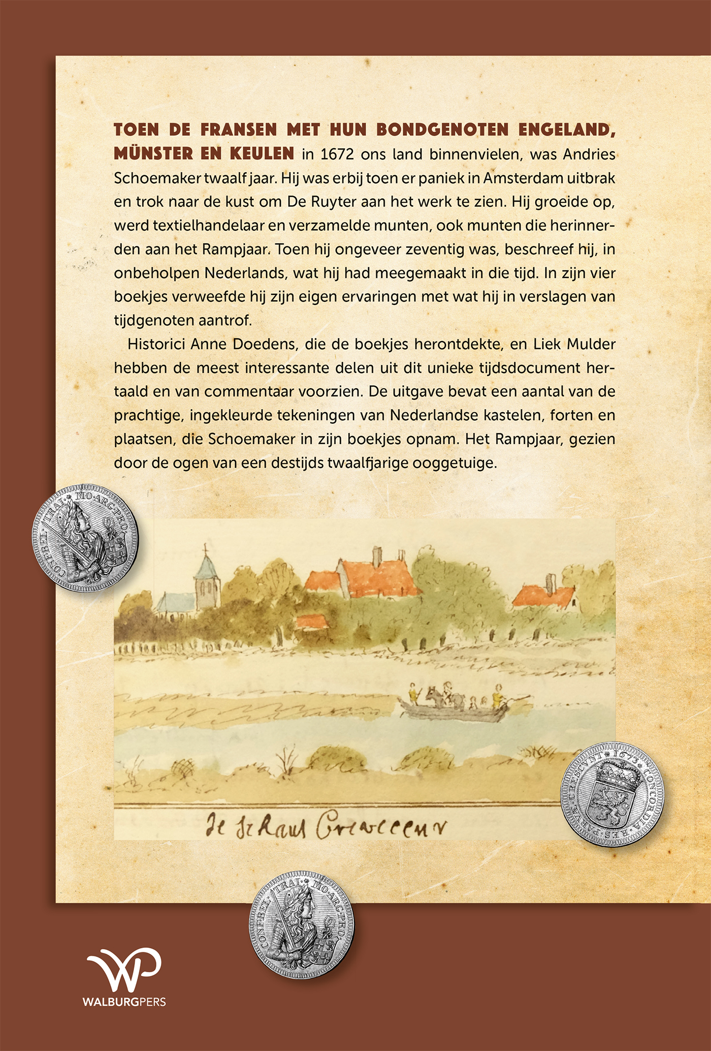 Achterkant van Moordbranders in de Republiek