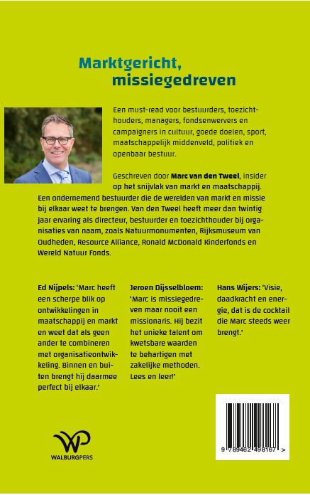 Achterkant van Marktgericht, missiegedreven
