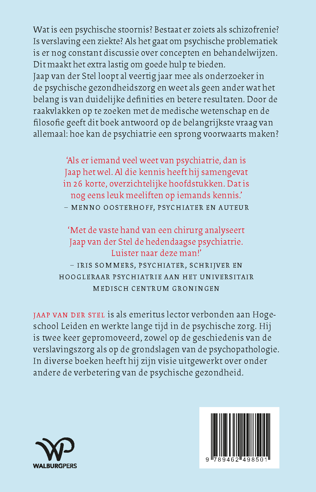 Achterkant van Is verslaving een ziekte?