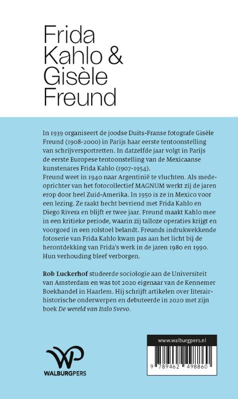 Achterkant van Frida Kahlo en Gisèle Freund