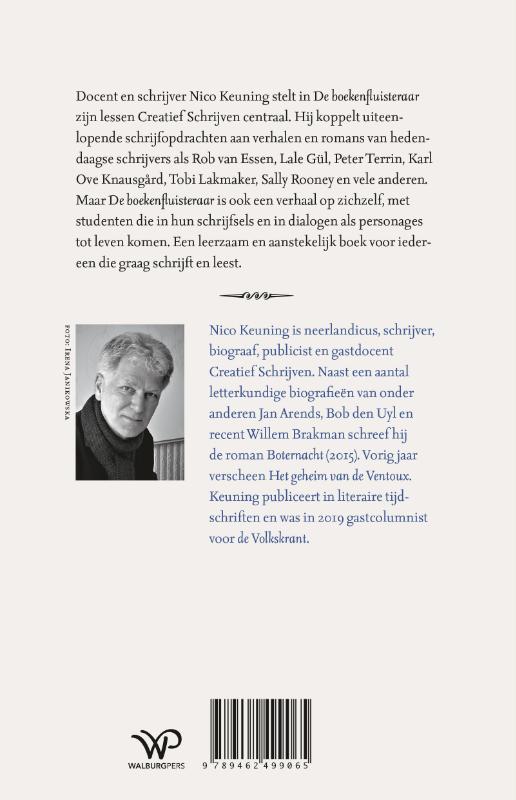 Achterkant van De boekenfluisteraar