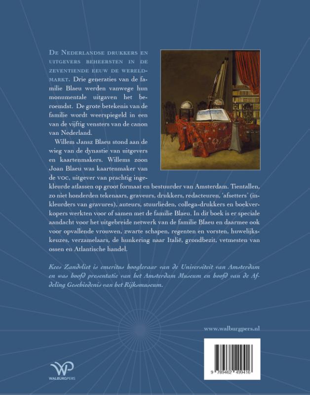 Achterkant van De wereld van de familie Blaeu