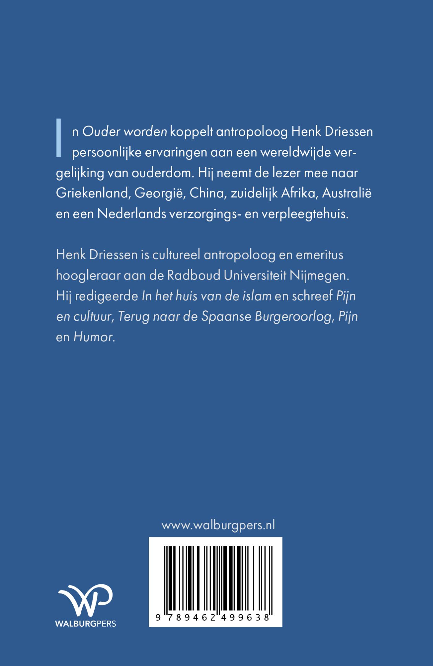 Achterkant van Ouder worden