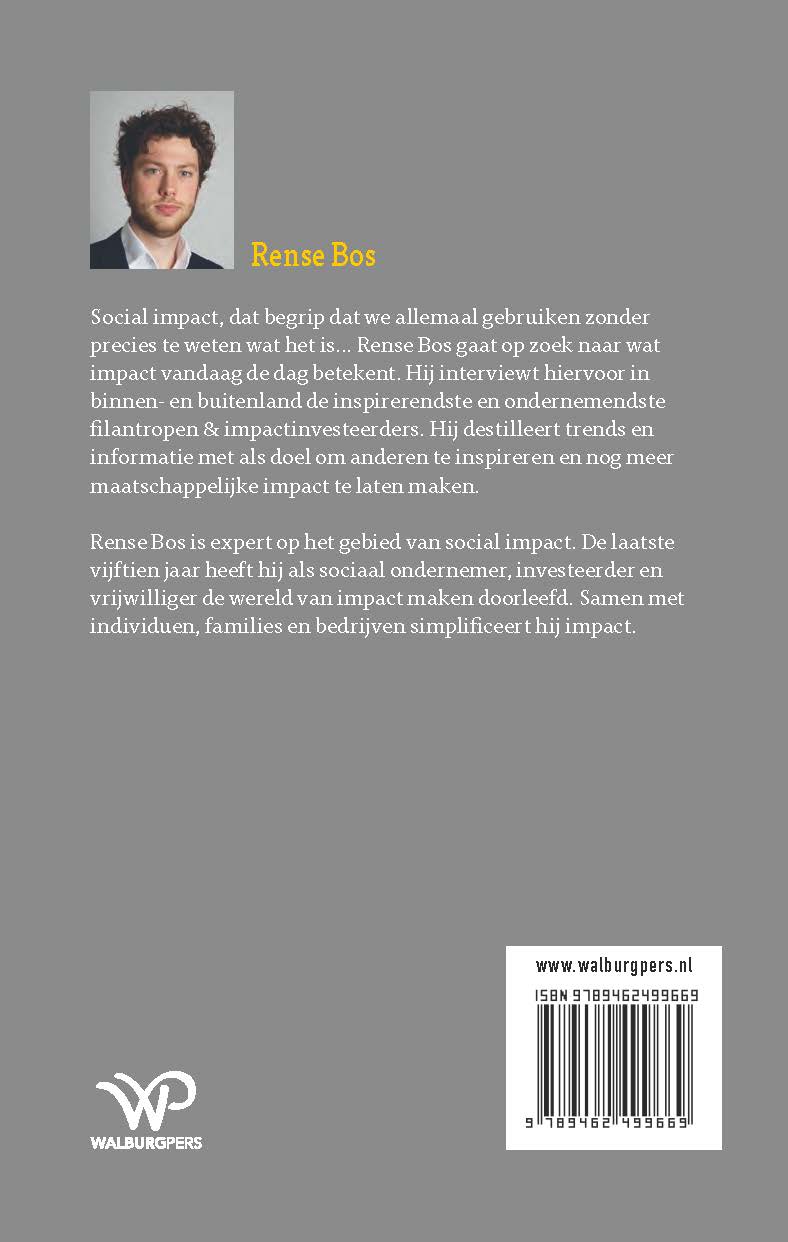 Achterkant van Zie impact
