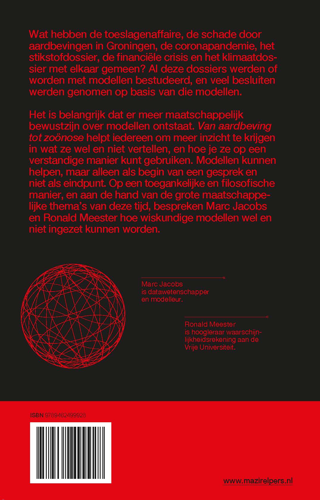 Achterkant van Van aardbeving tot zoönose