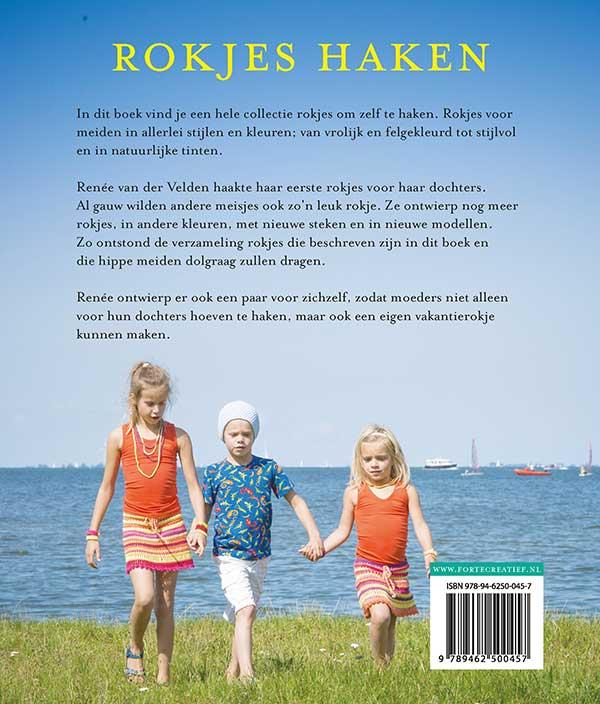Achterkant van Rokjes haken