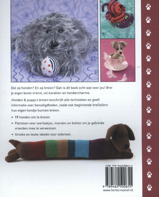 Achterkant van Honden & puppy's breien