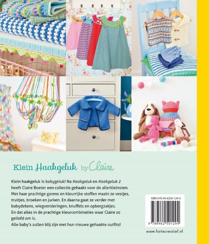 Achterkant van Klein haakgeluk