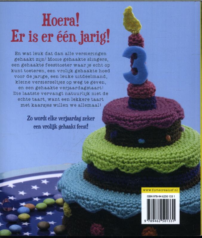 Achterkant van Haken voor kinderfeestjes
