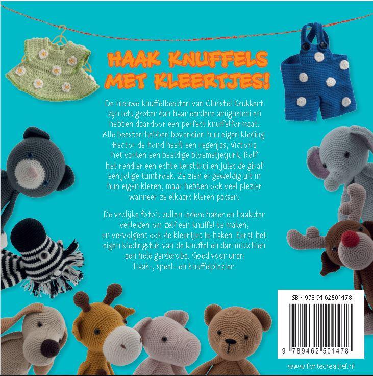 Achterkant van Christels knuffels