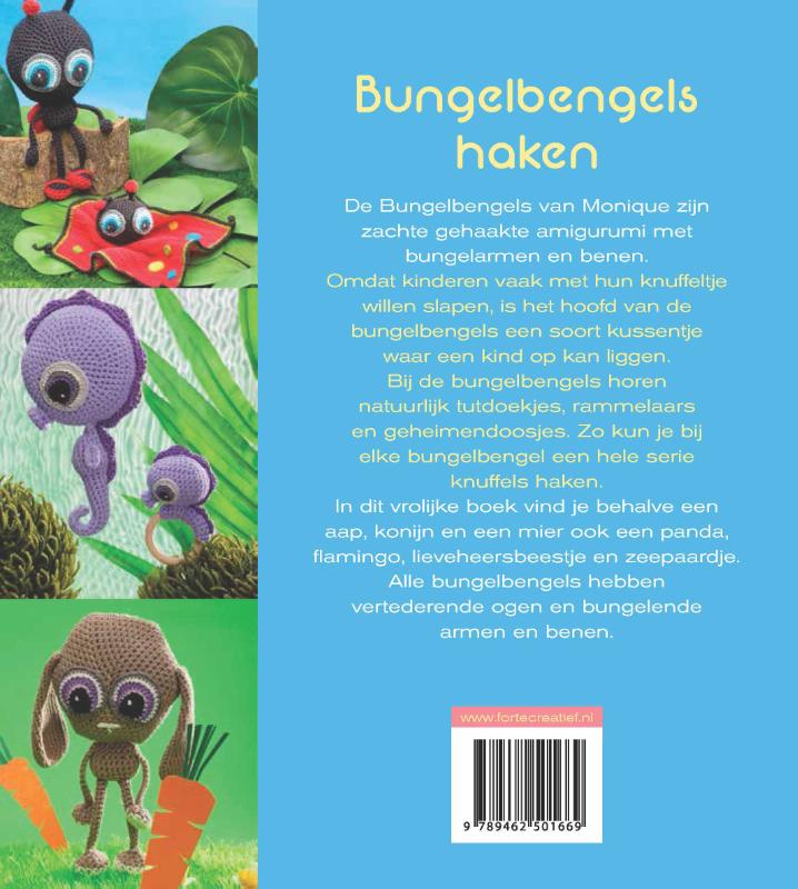 Achterkant van Bungelbengels haken