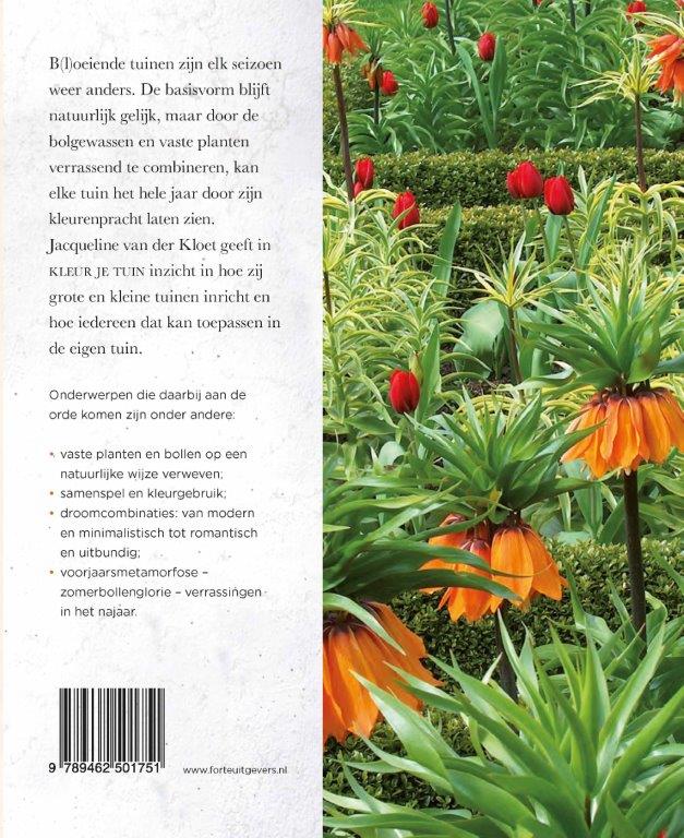 Achterkant van Kleur je tuin