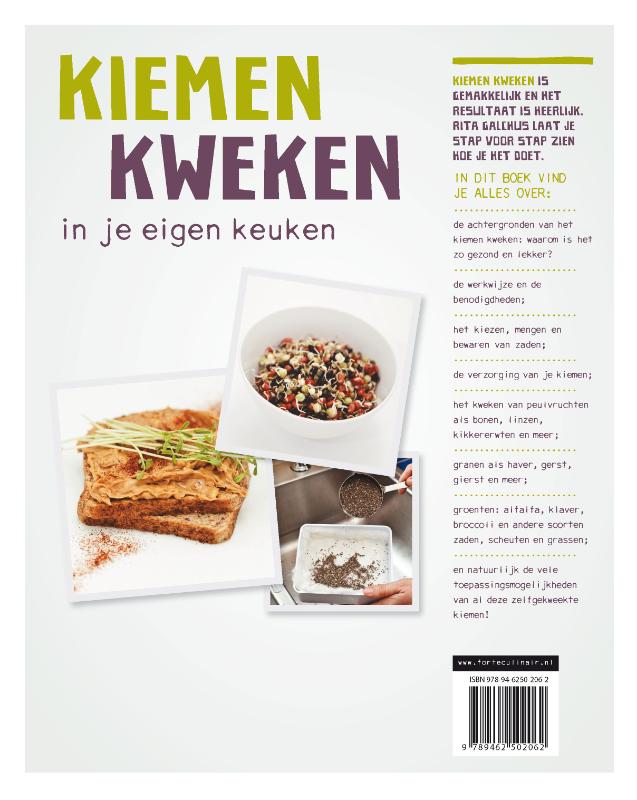 Achterkant van Kiemen kweken