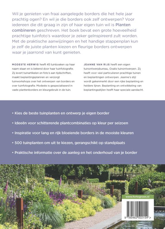 Achterkant van Planten combineren