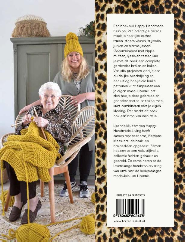 Achterkant van Happy Handmade Fashion