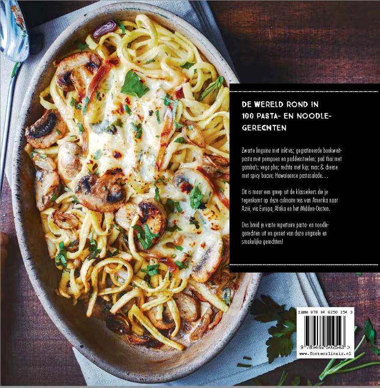 Achterkant van Pasta & Noodles