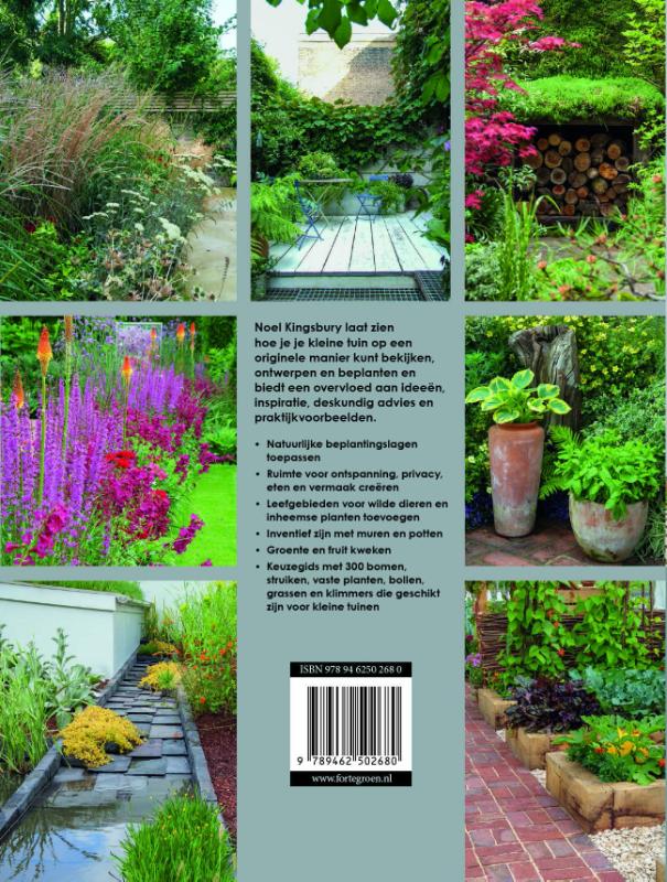 Achterkant van De nieuwe kleine tuin