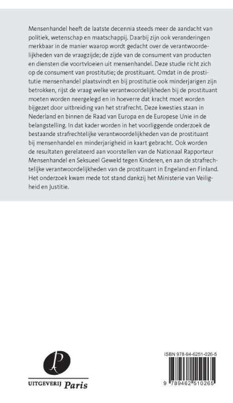 Achterkant van Prostituant en strafrecht