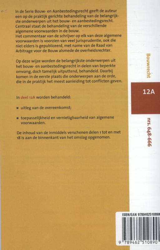 Achterkant van deel 12A