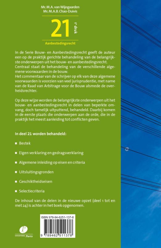 Achterkant van Jurisprudentie en regelgeving