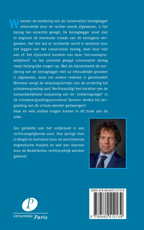 Achterkant van Aansprakelijkheid na ten onrechte gelegd conservatoir beslag
