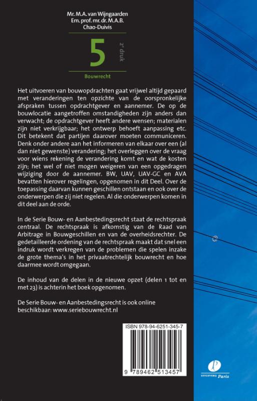 Achterkant van Jurisprudentie en regelgeving