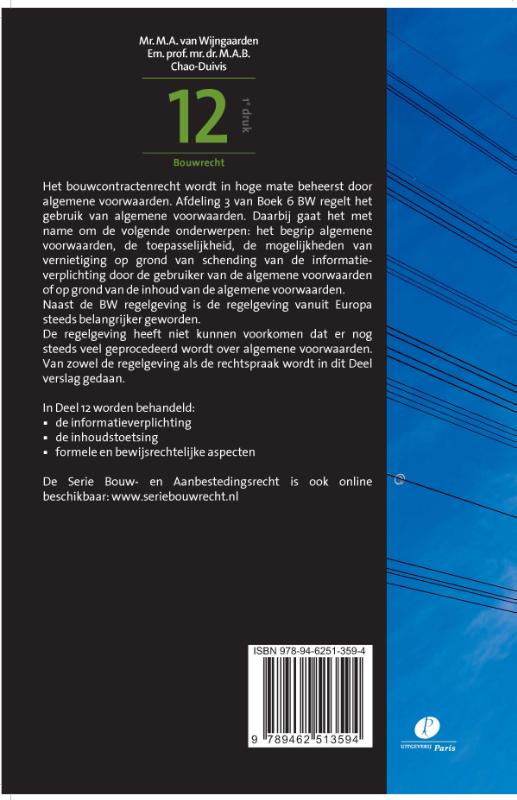 Achterkant van Jurisprudentie en regelgeving