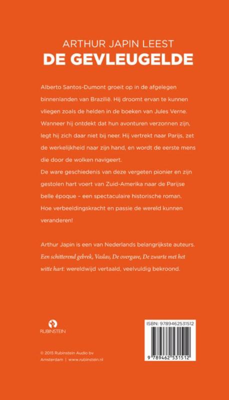 Achterkant van De gevleugelde