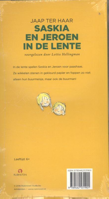 Achterkant van Saskia en Jeroen, in de lente