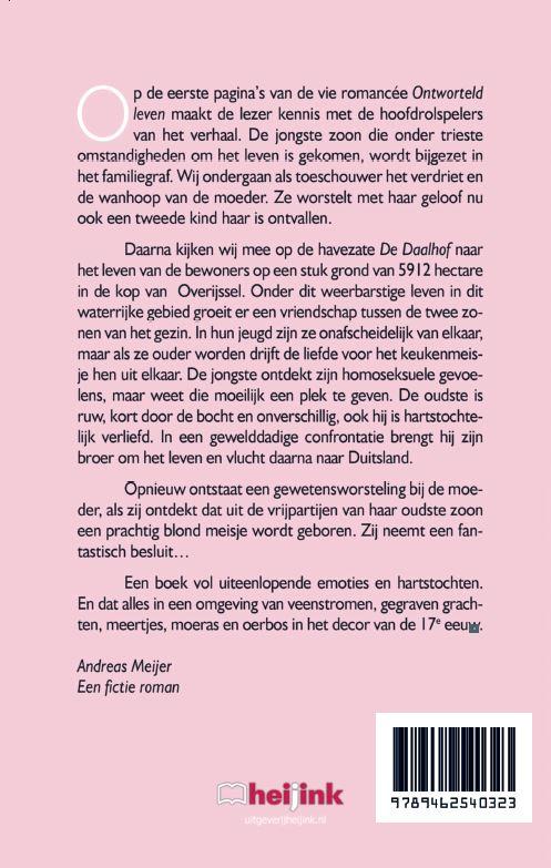 Achterkant van Ontworteld leven
