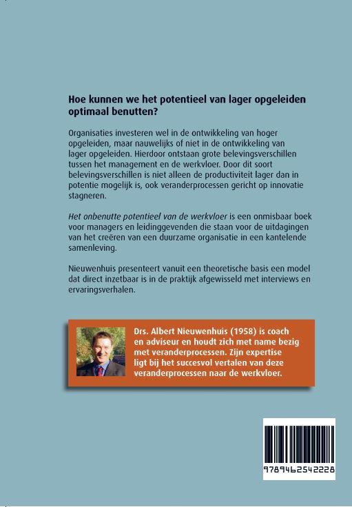 Achterkant van Het onbenutte potentieel van de werkvloer
