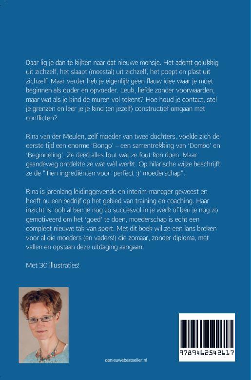 Achterkant van Tien ingrediënten voor "perfect :)" moederschap