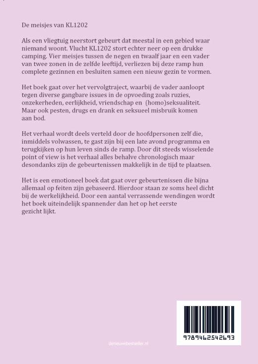 Achterkant van De meisjes van KL1202