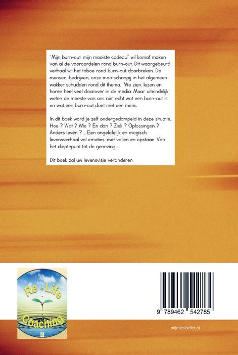 Achterkant van Mijn burn-out, mijn mooiste cadeau ...