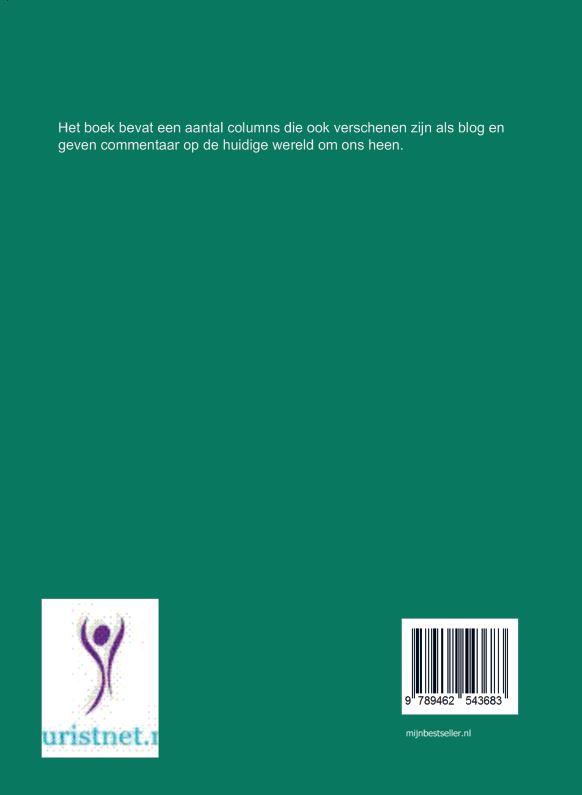 Achterkant van Mijn god is geld