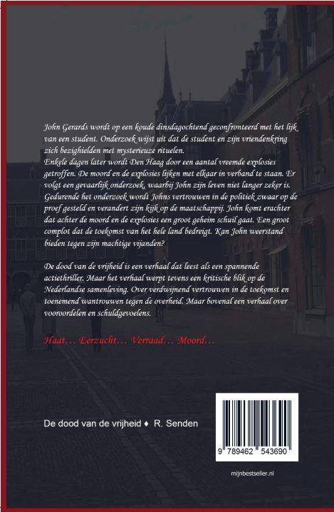 Achterkant van De dood van de vrijheid