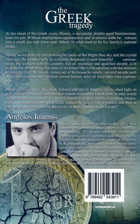 Achterkant van The Greek tragedy