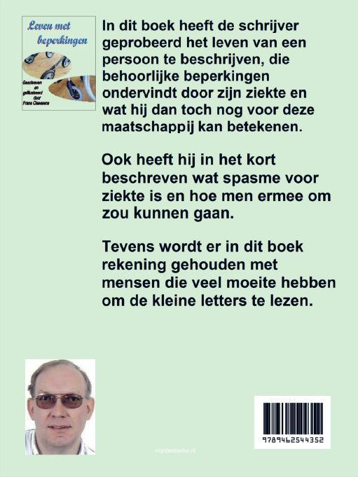 Achterkant van Leven met beperkingen