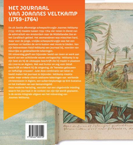 Achterkant van Het journaal van Joannes Veltkamp