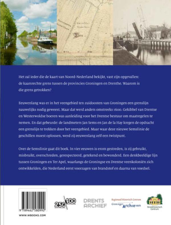 Achterkant van 400 jaar Semslinie