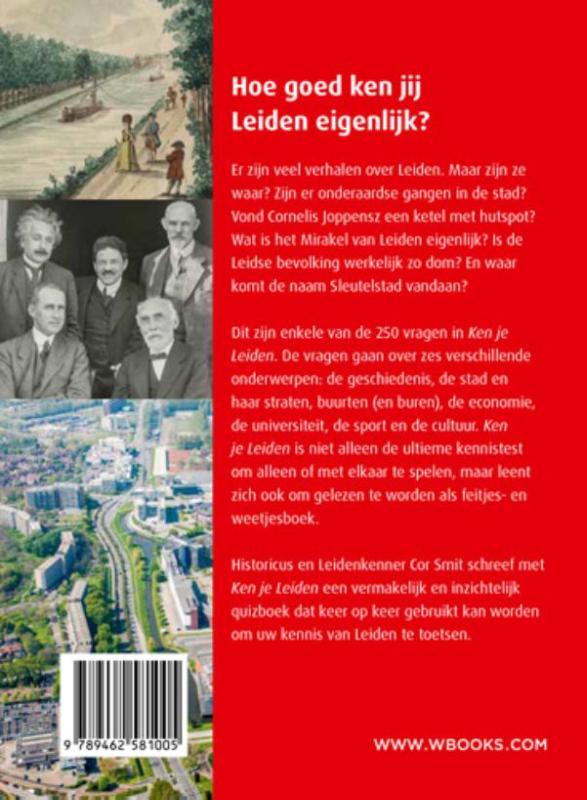 Achterkant van Ken je Leiden?