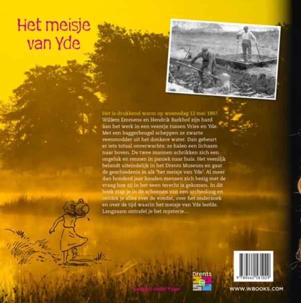 Achterkant van Mysterie in het veen