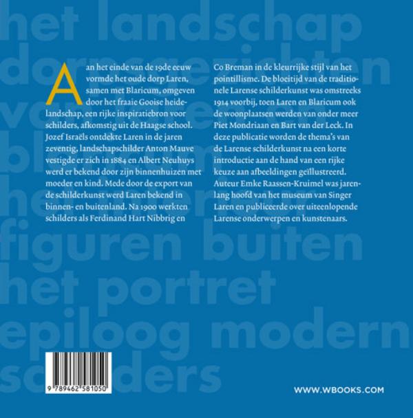 Achterkant van Schilderkunst in Laren
