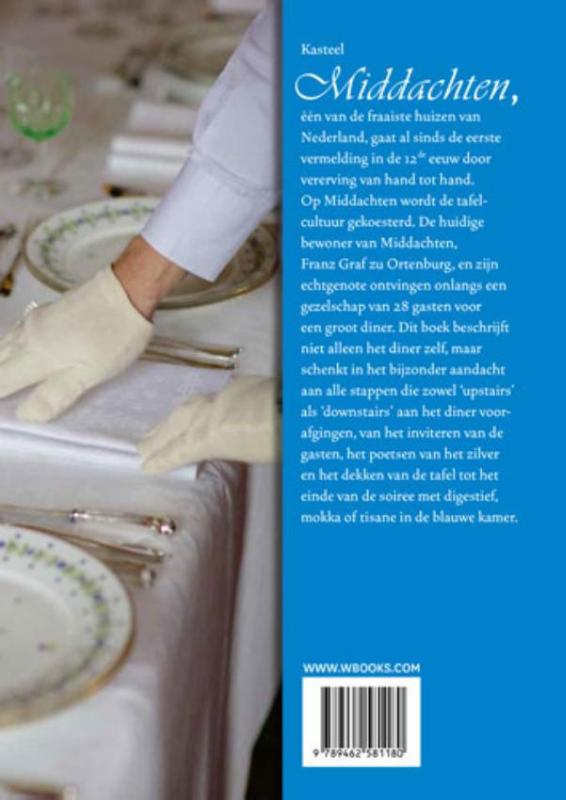 Achterkant van Te gast op Middachten
