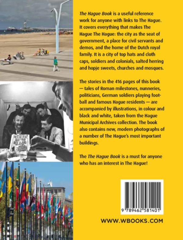 Achterkant van The The Hague Book