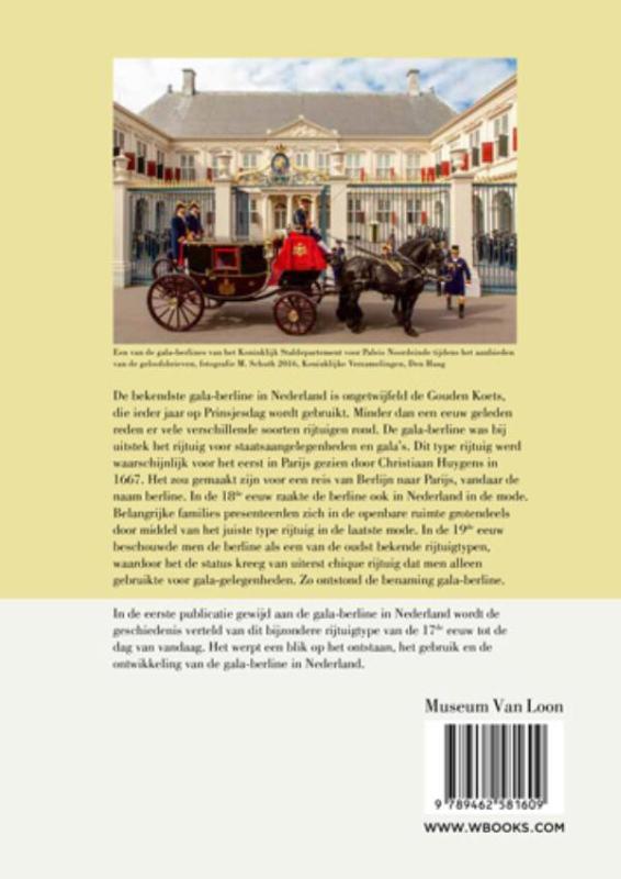 Achterkant van De Gala-berline in Nederland