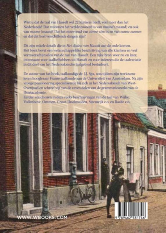 Achterkant van Het dialect van Hasselt