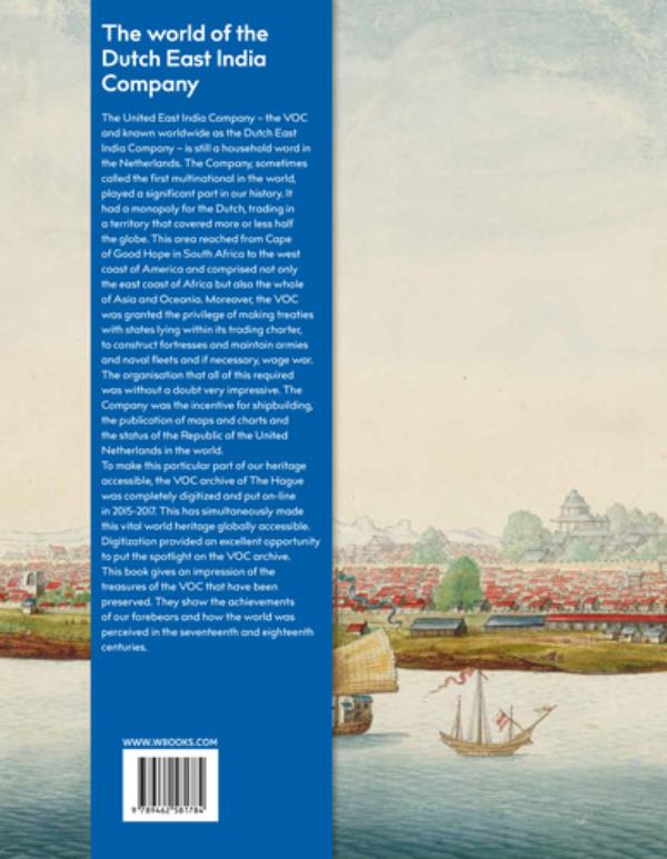 Achterkant van The Dutch East India Company Book