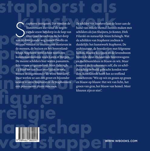 Achterkant van De schilders van Staphorst